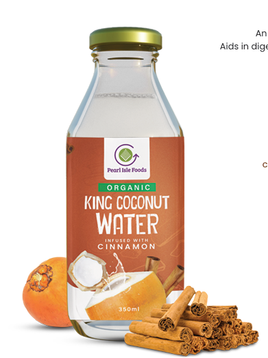 Organic Cinnamon Infused King Coconut Water